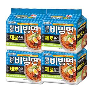 비빔면 제로 슈거(120g x4입) x4팩