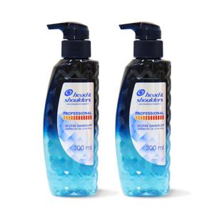헤드앤숄더 프로페셔널 안티 댄드러프 어드밴스드 오일 컨트롤 샴푸 300ml x 2개