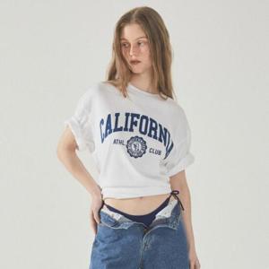 후아유 후아유 캘리포니아 레터 반팔티셔츠 WHRAF2321U WHRAF2321U 11