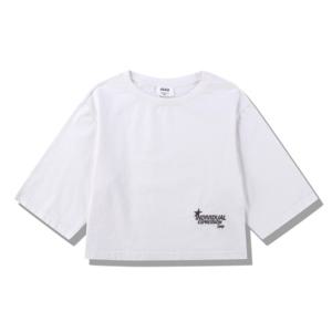 [지프]여성)루즈핏 크롭 7부티셔츠(JQ1TSF020)