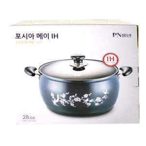 풍년 포시아메이 IH냄비(곰솥28CM) 풍년곰솥 요리용곰솥 조리용곰솥 냄비 국냄비 찌개냄비 양수냄비 풍년냄