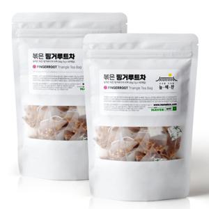늘해찬 볶은 핑거루트차 삼각 티백  꽃차 허브차 티백 100티백