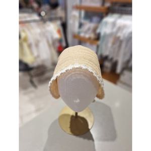 [에뜨와HU] 미네밀짚모 07S376881 (BEIGE) 신상품 현대울산