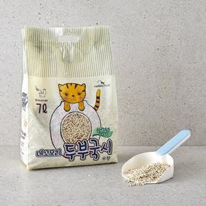 네꼬모리 두부국시 극세입자 무향 7L (2.8kg) 고양이 모래