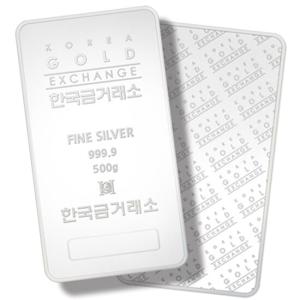 [한국금거래소] 순은 포나인 민티드 실버바 500g
