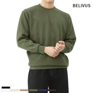 [빌리버스]빌리버스 남자 티셔츠 BFYT003 골지 라운드 맨투맨