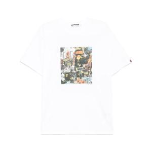25 SS A BATHING APE  베이프 플라이어 프린트 티셔츠 001CSK701005M TP432141280