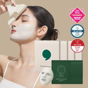[모공&리프팅] 콤마나인 석고마스크팩 4박스(16매)+노즈팩2박스