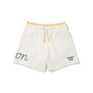 말본골프반바지 KQJ M5122PHP12OWT 트레블 와플 하프 팬츠 OFF WHITE