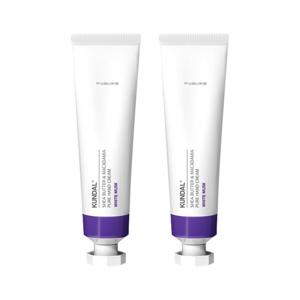 쿤달 시어버터 앤 마카다미아 퓨어 핸드크림 화이트머스크 50ml x2개