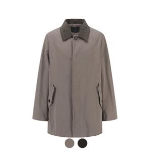 [앤드지][앤드지] 코듀로이 카라 배색 트렌치 코트_BZC3CG1101