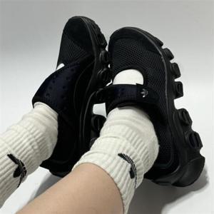 아디다스 여성 아디폼 메가제인 블랙 샌들 JI2416
