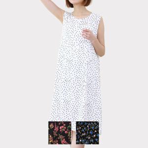 [좋은사람들]레이온 나시 민소매 원피스 잠옷 JXWEY507