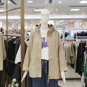 스테파니 DP01 백플랩 반후드 야상 점퍼 A24JK4317