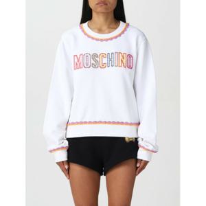 [MOSCHINO] 여성 스웻셔츠 A17020528 1001 화이트 /6