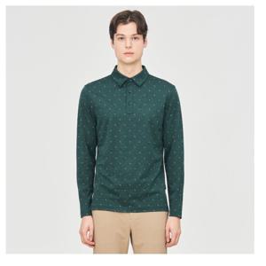 [링스골프][24SS] 남성 RCP 소재 카라 티셔츠  L11D1TO205_GN