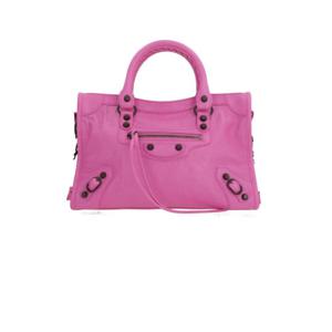 발렌시아가 토트백 8114422ABEK5830 GLOSSY PINK