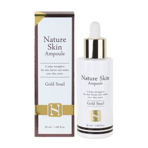 푸드어홀릭 네이처 스킨 앰플 50ml 골드 스네일 /주름개선기능성 장벽강화 탄력케어