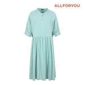[올포유] 여성 반집업 라운드 원피스 ALONN6136-830