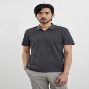 [웰메이드]남성 노치넥 요꼬 솔리드 반팔 티셔츠 MIVAS4M227145