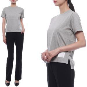 [톰브라운] 24FW 여성 크루넥 반팔티셔츠 (FJS036A 05398 055 24F)