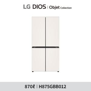 LG 디오스 오브제 베이직 냉장고 870L H875GBB012 (베이지/베이지)
