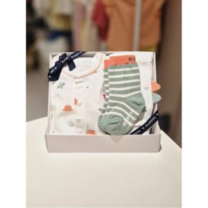 블루독베이비 10 25FW가을신상(WH)디노프렌즈내의양말세트 (245A7005416)