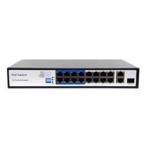 넥스트유 NEXT-POE418SFP-GTP 16포트 POE+ 150W TP SFP 콤보 스위치허브