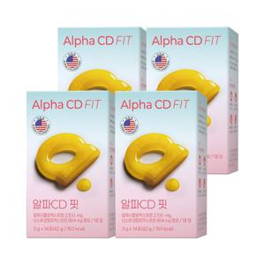 GC녹십자웰빙 알파CD핏 14포 X 4박스