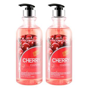 (2개)푸드어홀릭 체리 에센셜 바디클렌져 750ml/워시