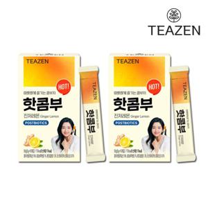 티젠 핫콤부차 진저레몬 10T x2 20T 저칼로리 당류 0g