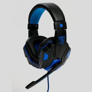 게이밍헤드셋 PC헤드셋 제로존 게이밍 헤드셋 블루 pc음성채팅