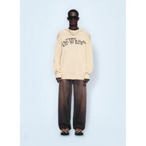 25 SS 오프화이트 남성 Big Bookish Chunky Knit Sweater ofw0160119nat