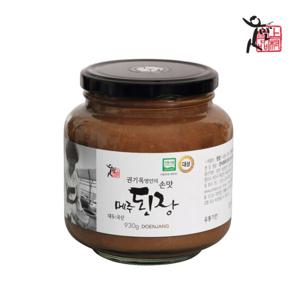 [식품명인 권기옥]한식 메주된장 930g