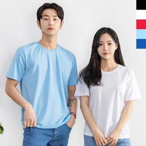 [리빌모아]여름 남여공용 프리미엄 쿨론 반팔 티 DMES-TSH-STS11