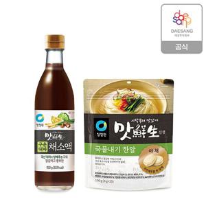 청정원 맛선생 구운대파 채소액 950g + 야채한알 25입