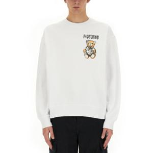 모스키노 후드 티셔츠 17150228 1001 WHITE