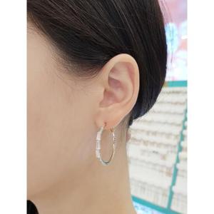 볼라레 세이브존01 생일선물 파베 큐빅 링귀걸이 spe751