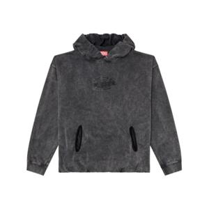 디젤 후드 티셔츠 A163210BMBK