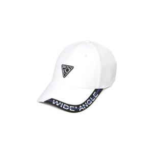 와이드앵글골프모자 KQJ WMP25C08W2 TO 타공 포인트 캡 (White)