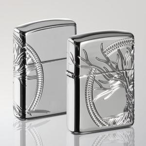 ZIPPO 지포라이터 49552 Sterling Silver Tree of Life Design ZPN1MA111