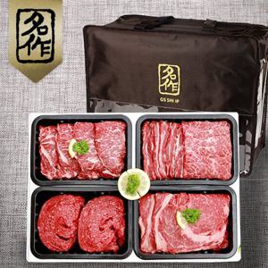 [리얼명작] 경주천년한우 1등급 모듬정육세트 10호-2kg/냉장