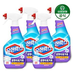 [유한양행][유한양행] 유한락스 곰팡이제거제 500ml+500ml x 2개
