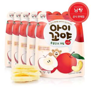 [남양유업]남양 아이꼬야 동결건조 과일 사과 15gx5봉