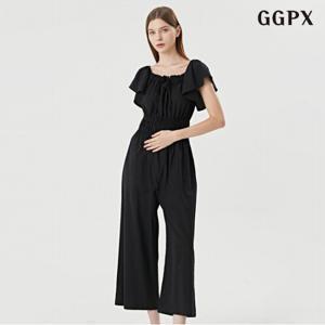 [GGPX]프릴 와이드 점프수트 (GOBOW054D)