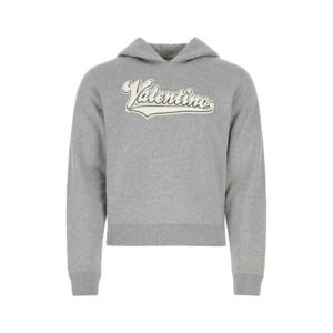 Valentino 로고 디테일 긴팔 후드티 1V3MF22U8RM 080 TP936319195
