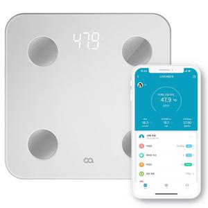 오아 디지털 LED 스마트 체지방 체중계 블루투스 몸무게 전자 저울 측정기