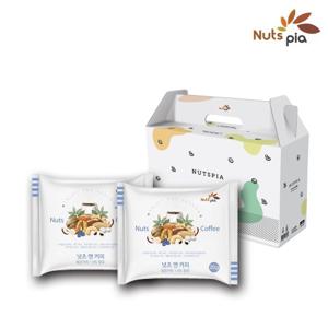 [넛츠피아] 넛츠 앤 커피 50봉 선물세트 프리미엄 매일 견과류 하루견과 건강 한줌견과 혼합 하루견과류