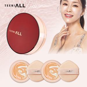 (견미리팩트) 티니올 크리미 팩트 홀리데이에디션 (본품1+리필2)(레드패키지)