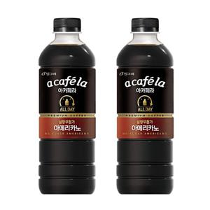 빙그레 아카페라 올데이 아메리카노 1L x 6페트 대용량 커피음료
